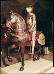 Armadura ecuestre de Francisco I (1494-1547) (hierro)