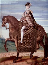 Retrato ecuestre de Enrique IV (1553-1610), Rey de Francia