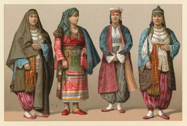 Traje de pavo europeo