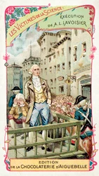 Ejecución de Antoine Lavoisier, 1794