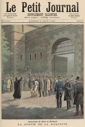 Ejecución de Dore y Berland: Saliendo de La Roquette, de 