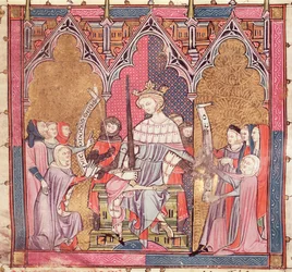 El Rey Administrando Justicia, de Justiniani en Fortiatum