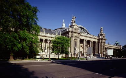 Fachada del Grand Palais, construido por Henri Deglane, Albert Louvet y Albert Thomas, 1897-1900