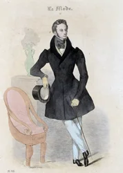 Moda masculina - en "Journal des tailors"