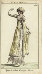 Mujer a la moda bailando en un baile