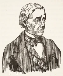 Felix Ravaisson, ilustración de Histoire de la Nation Francaise, Ciencias, Volúmenes I y II, por Gabriel Hanotaux (1853-1944), 1924