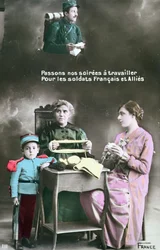 Postal patriótica de la Primera Guerra Mundial
