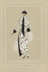 Fleurette, de Tres Parisiens, pub. 1922 (plantilla)