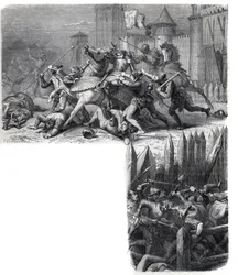 Florencia entra en rebelión (la guerra de los “Ocho Santos”) contra el regreso del Santo Sede a Roma. Papa Gregorio XI Pierre Roger de Beaufort