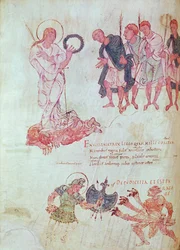 Fol.15.083 de la Psychomachia de Prudencio