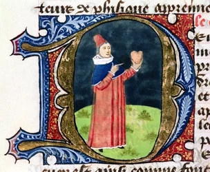 El corazón, de Traite de Medecine por Aldebrande de Florencia, 1356