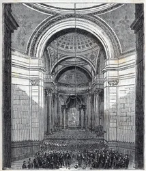 Péndulo de Foucault - Péndulo de Foucault en el Panteón, París