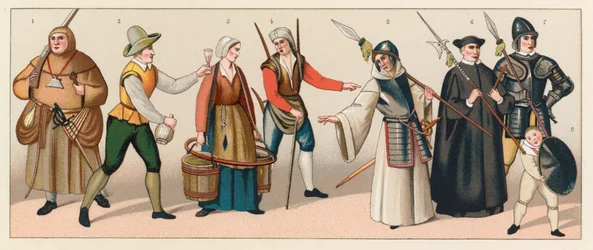 Francia, traje del siglo XVI
