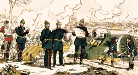 Guerra Franco-Prusiana: El sitio y el bombardeo de París