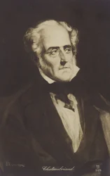 François-René de Chateaubriand (1768-1848), escritor, político e historiador francés