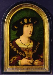 Francisco I (1494-1547) Rey de Francia (1515-47) c.1520 (óleo sobre tabla)