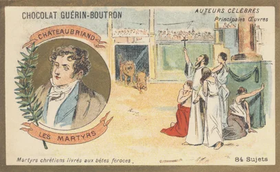 François-René, Vizconde de Chateaubriand (1768-1848), escritor y político francés, autor de "Los Mártires" (1809)