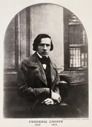 Frédéric Chopin (1810-49), grabado a partir de un daguerrotipo