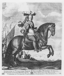 Federico III de Dinamarca y Noruega (grabado)