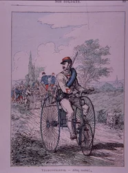 Ciclista del ejército francés (velocipedista)