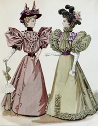 Moda francesa, 1895