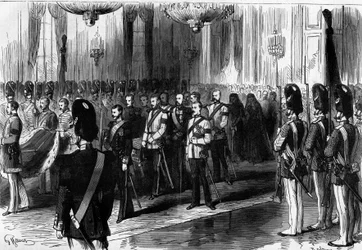 Funeral de la emperatriz rusa María Alexandrovna