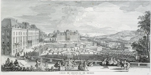 Vista general del Castillo de Meudon