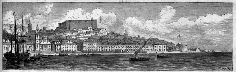 Vista general de la ciudad de Reggio Calabria, Italia