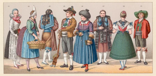 Traje de Tirol, Alemania