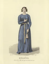 Heloísa de Argenteuil, monja, erudita y abadesa francesa