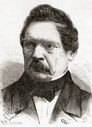 Henri-Gustave Delvigne, de Les Merveilles de la Science, publicado c.1870