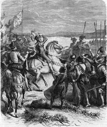 Enrique IV en Ivry, 14 de marzo.