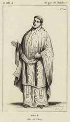 IX Siecle, Regne de Charles II, Odon, Abbe de Cluny