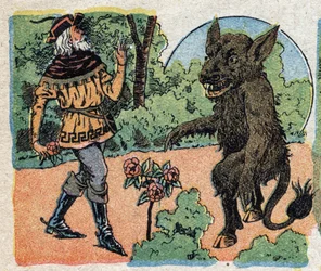 Ilustración para el cuento 