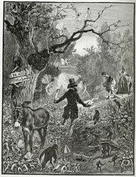 Ilustración de Teatro en libertad