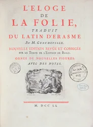 Encomio de la Locura, 1751