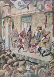 Teatro indochino para el entretenimiento de las tropas de Indochina en Francia durante la Primera Guerra Mundial