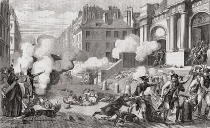 Insurrección del día 13 de Vendimiario, Año IV, 5 de octubre de 1795, de 