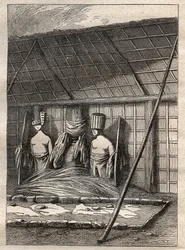 Interior de un Morai d