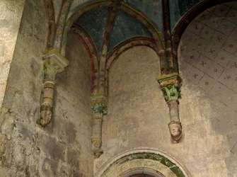 Interior de la Iglesia de San Hilario el Grande, Poitiers