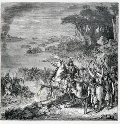 Invasión de los bárbaros - en "Histoire de France populaire"