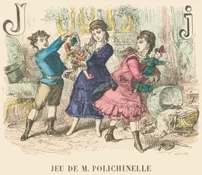J: Juego de M Polichinela