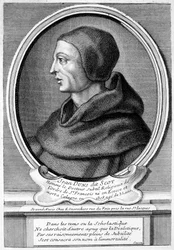 John Duns (Duns Scotus), sacerdote católico, filósofo y teólogo escocés