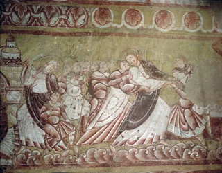 Judas besando a Cristo (detalle)
