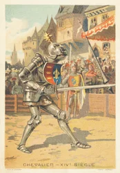 Caballero en el siglo XIV