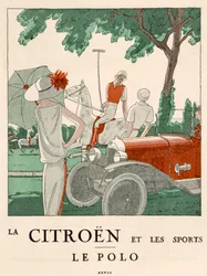 El Polo Citroën y Deportivo, c.1914 (litografía en color)