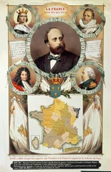 La Francia Hecha por sus Reyes, Henri Charles Ferdinand Marie Dieudonne (1820-83) Conde de Chambord, después de 1870