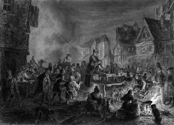 La corte de los milagros. En “Notre Dame de París” de Victor Hugo