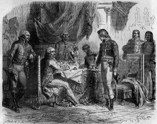 La paz de Lunéville el 9 de febrero