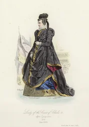Dama de la corte de Carlos IX de Francia
